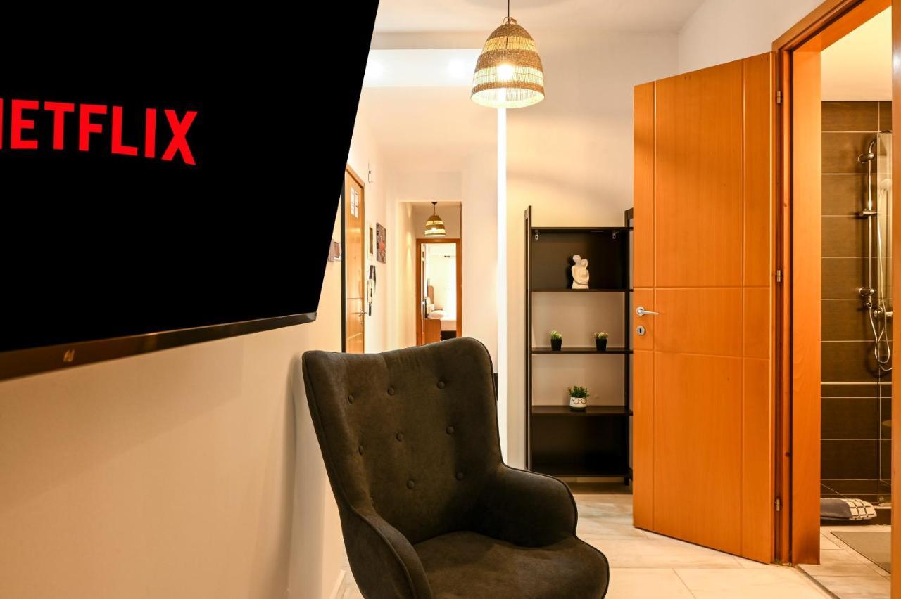 Thessaloniki Center Modern Apartment Bagian luar foto