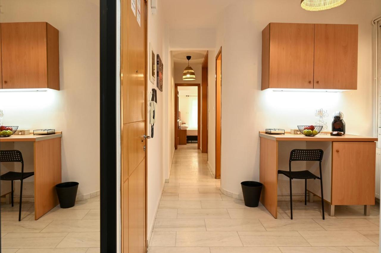Thessaloniki Center Modern Apartment Bagian luar foto