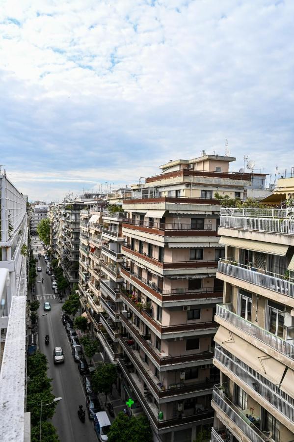Thessaloniki Center Modern Apartment Bagian luar foto