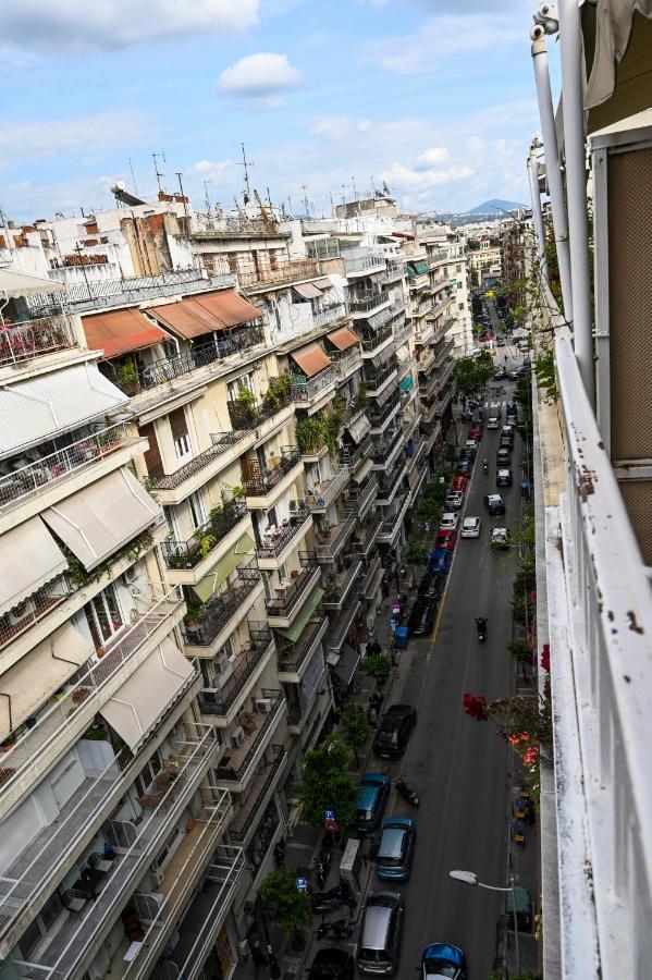 Thessaloniki Center Modern Apartment Bagian luar foto